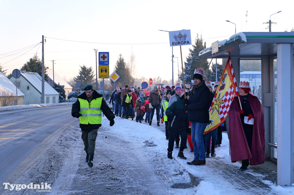 Orszak Trzech Króli w Gostycynie i setki ludzi