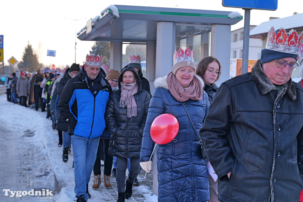 Orszak Trzech Króli w Gostycynie i setki ludzi