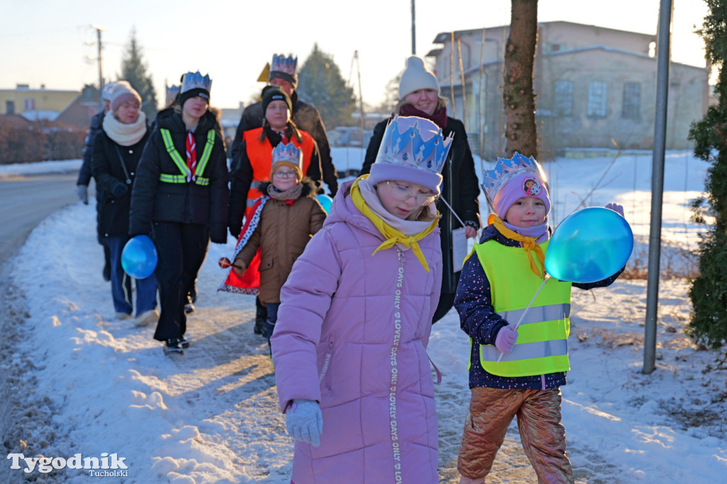 Orszak Trzech Króli w Gostycynie i setki ludzi