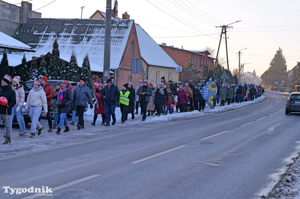 Orszak Trzech Króli w Gostycynie i setki ludzi