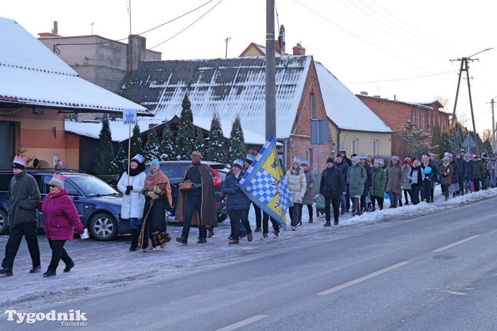 Orszak Trzech Króli w Gostycynie i setki ludzi