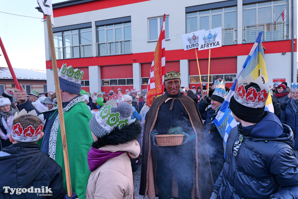 Orszak Trzech Króli w Gostycynie i setki ludzi