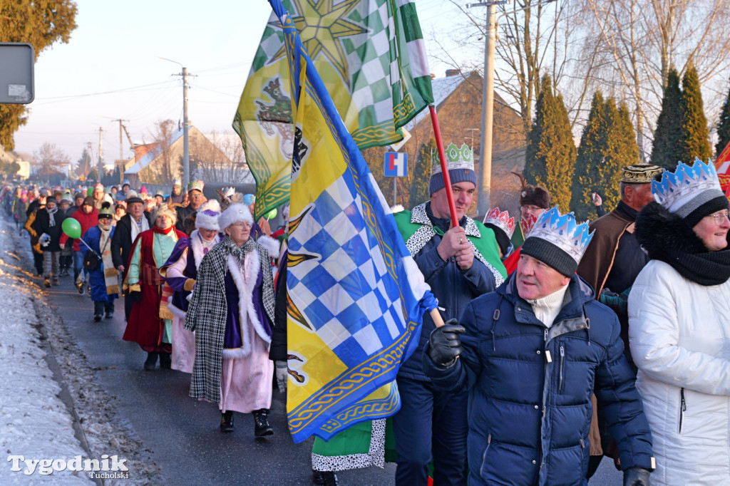 Orszak Trzech Króli w Gostycynie i setki ludzi