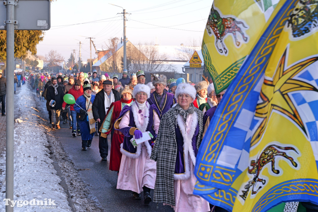 Orszak Trzech Króli w Gostycynie i setki ludzi