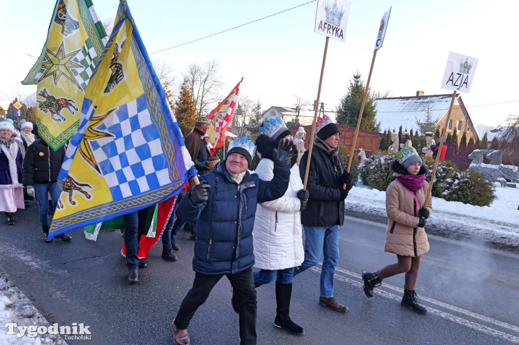 Orszak Trzech Króli w Gostycynie i setki ludzi