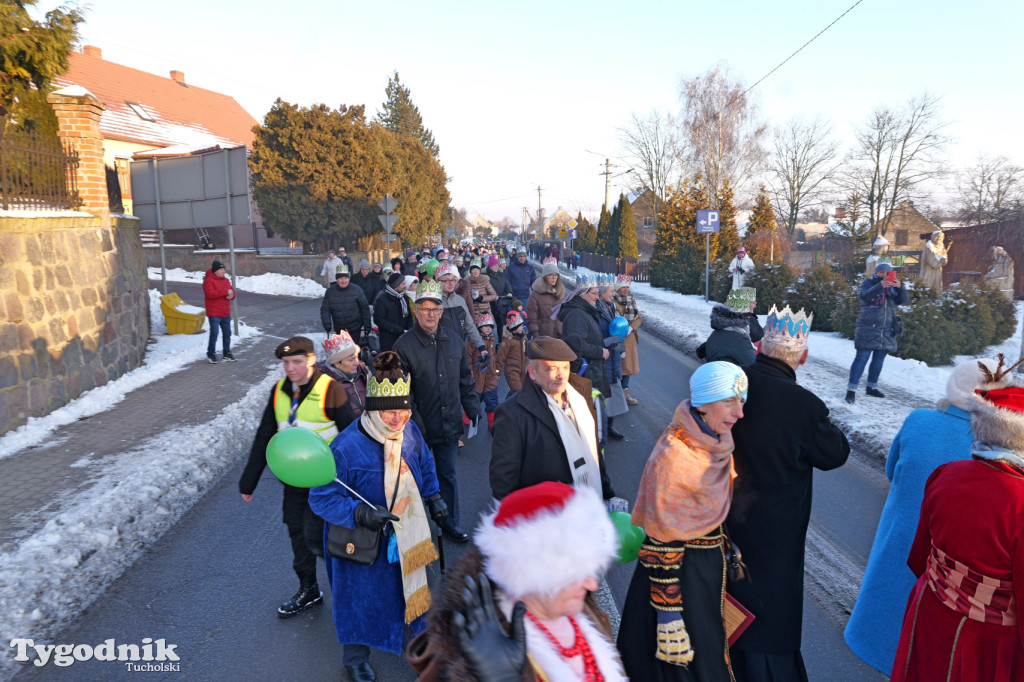 Orszak Trzech Króli w Gostycynie i setki ludzi