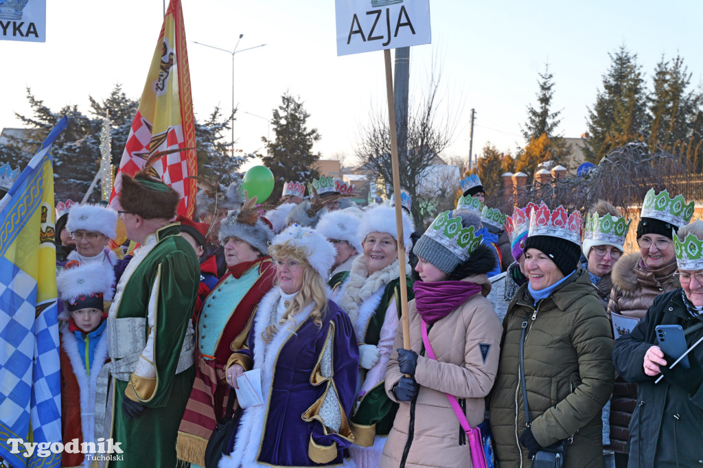 Orszak Trzech Króli w Gostycynie i setki ludzi