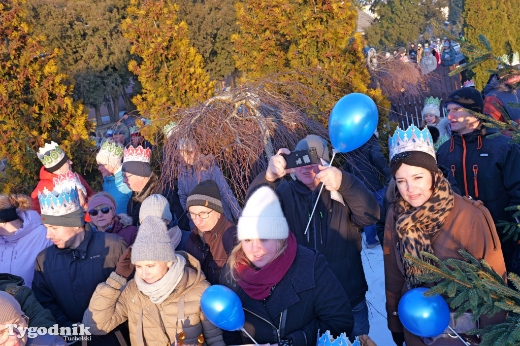 Orszak Trzech Króli w Gostycynie i setki ludzi