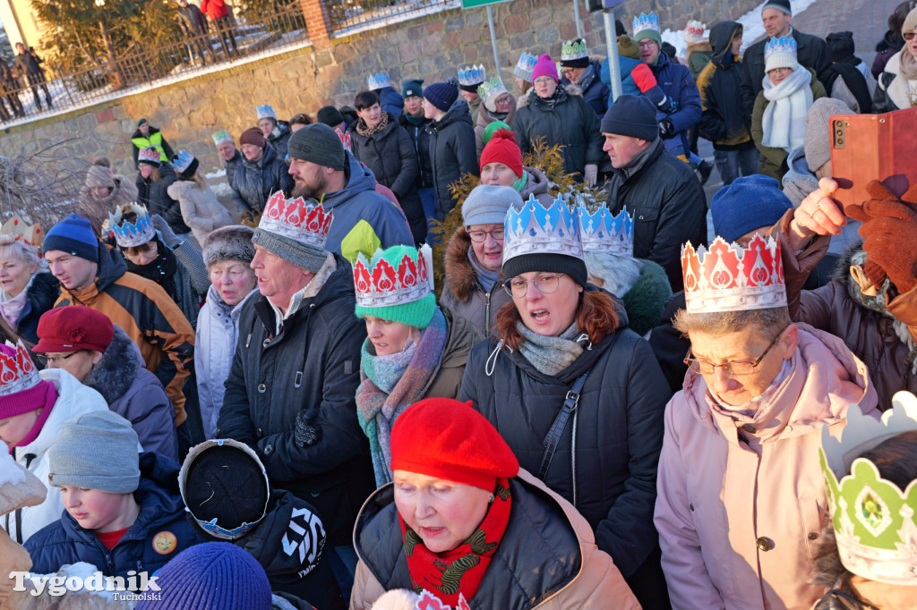 Orszak Trzech Króli w Gostycynie i setki ludzi
