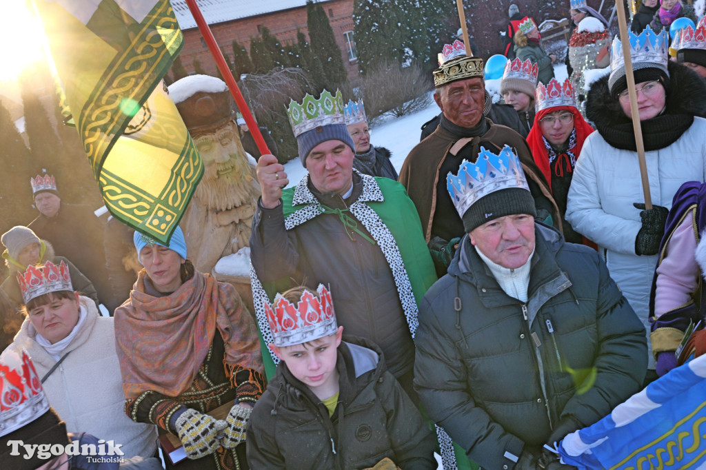 Orszak Trzech Króli w Gostycynie i setki ludzi