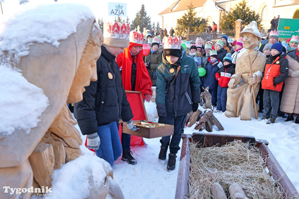 Orszak Trzech Króli w Gostycynie i setki ludzi