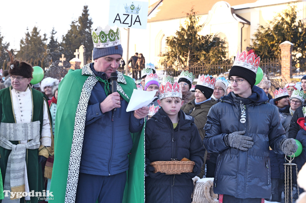 Orszak Trzech Króli w Gostycynie i setki ludzi