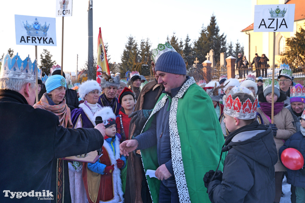 Orszak Trzech Króli w Gostycynie i setki ludzi
