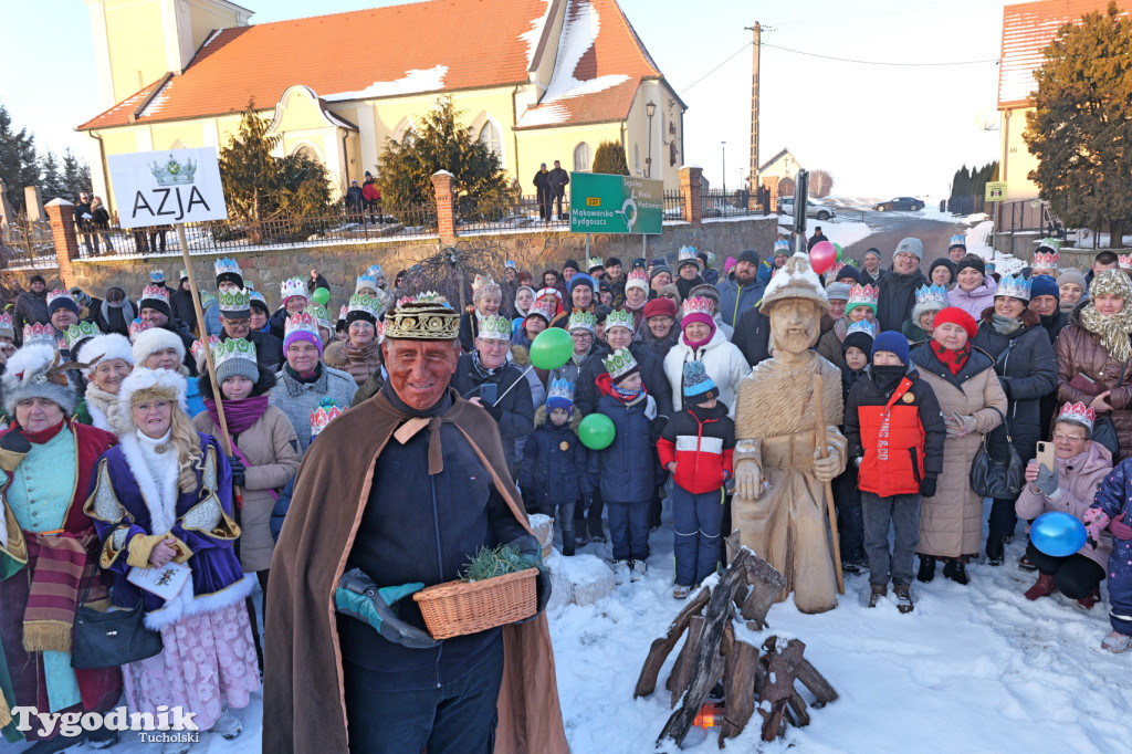 Orszak Trzech Króli w Gostycynie i setki ludzi