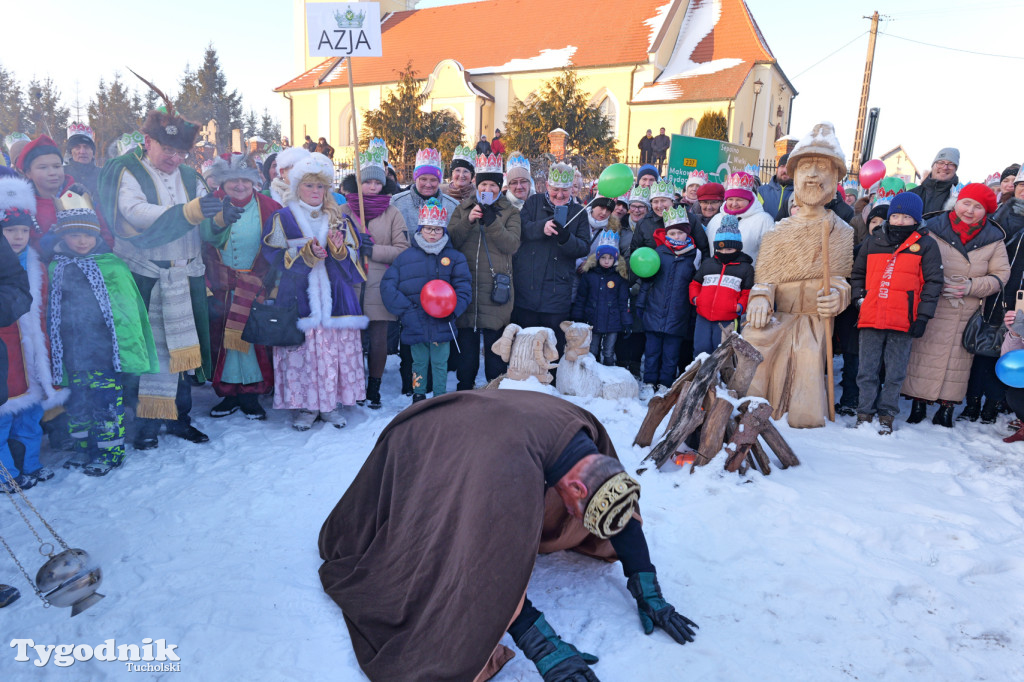 Orszak Trzech Króli w Gostycynie i setki ludzi