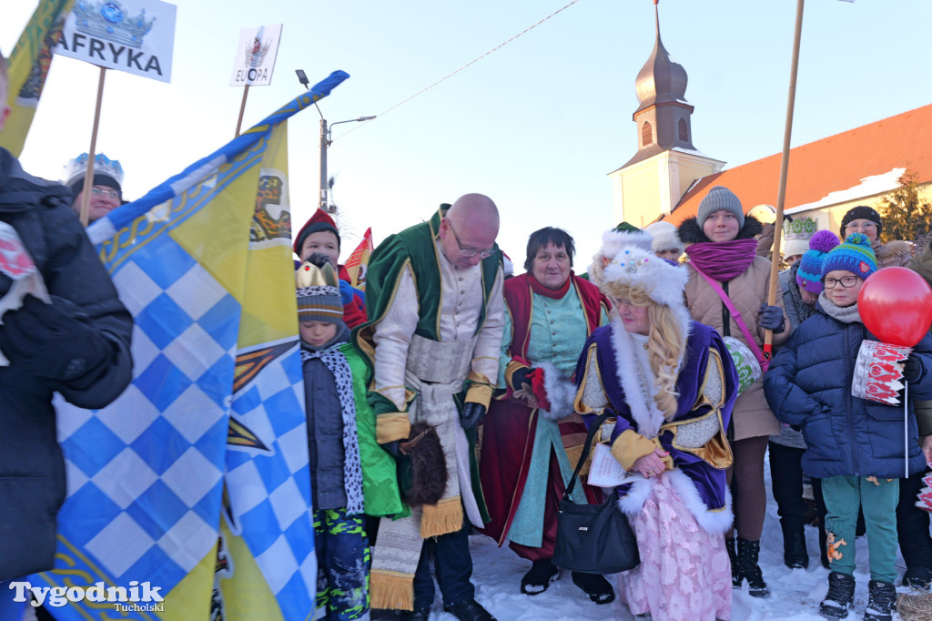 Orszak Trzech Króli w Gostycynie i setki ludzi