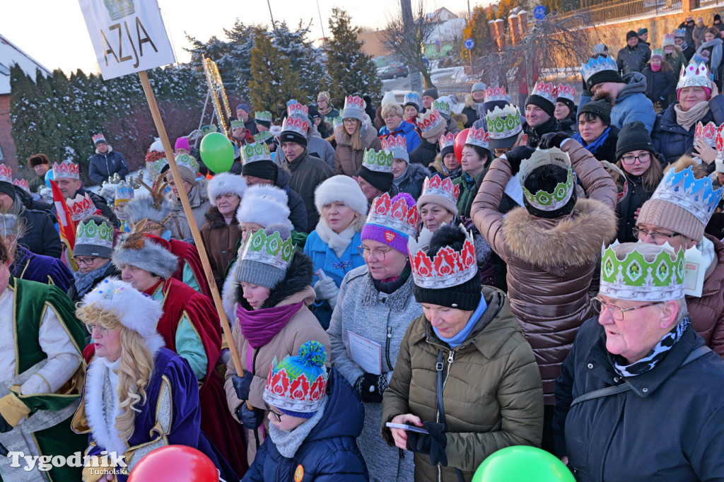 Orszak Trzech Króli w Gostycynie i setki ludzi