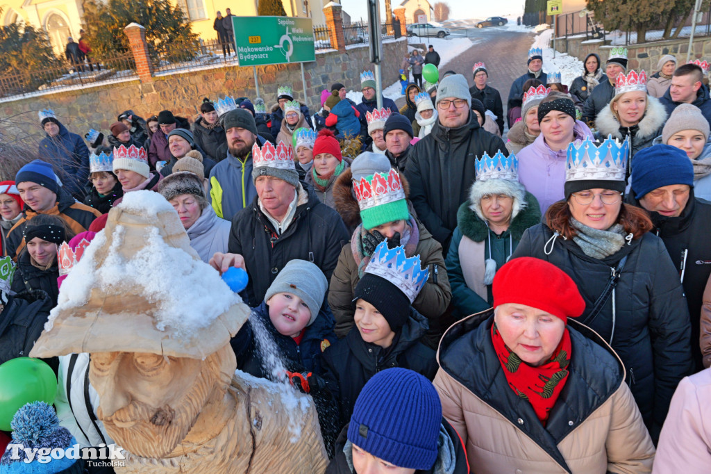 Orszak Trzech Króli w Gostycynie i setki ludzi