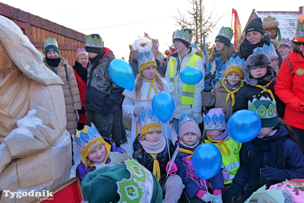 Orszak Trzech Króli w Gostycynie i setki ludzi