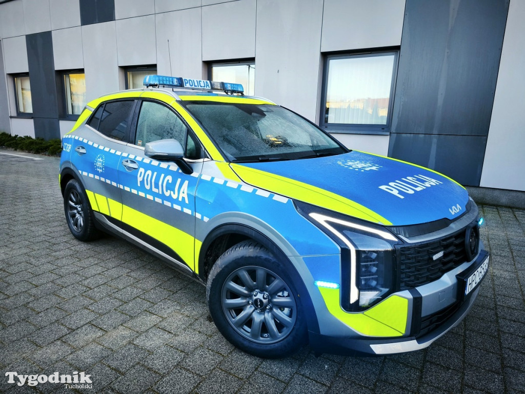 Nowe auta tucholskich policjantów