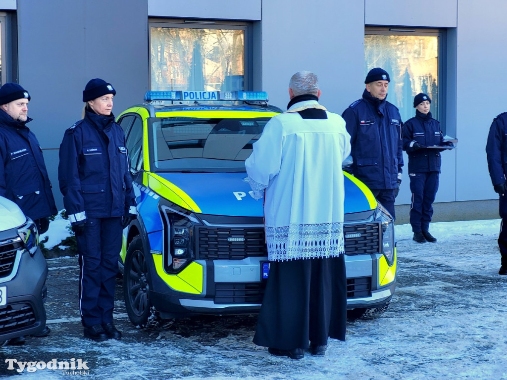 Nowe auta tucholskich policjantów