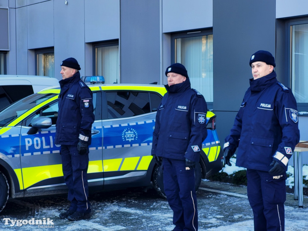 Nowe auta tucholskich policjantów