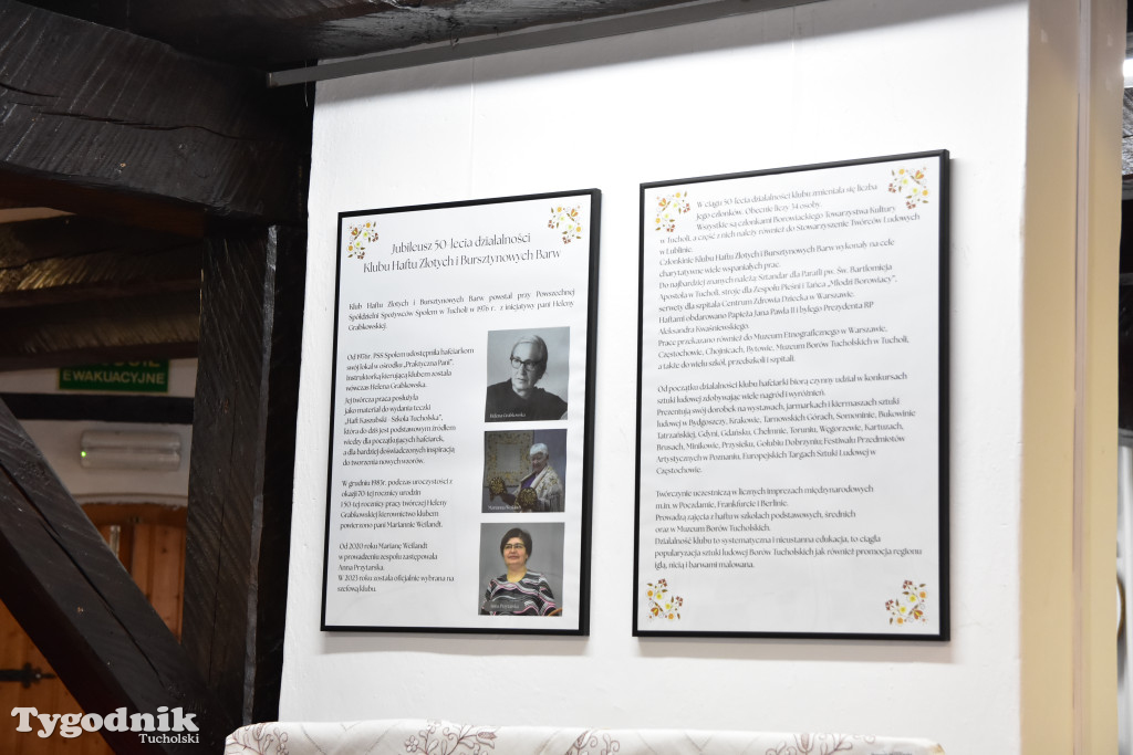 Haft z samego serca Borów Tucholskich - graficzny wyraz tożsamości