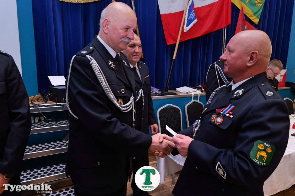 OSP Cekcyn: wybory zarządu, wyróżnienia dla druhów!