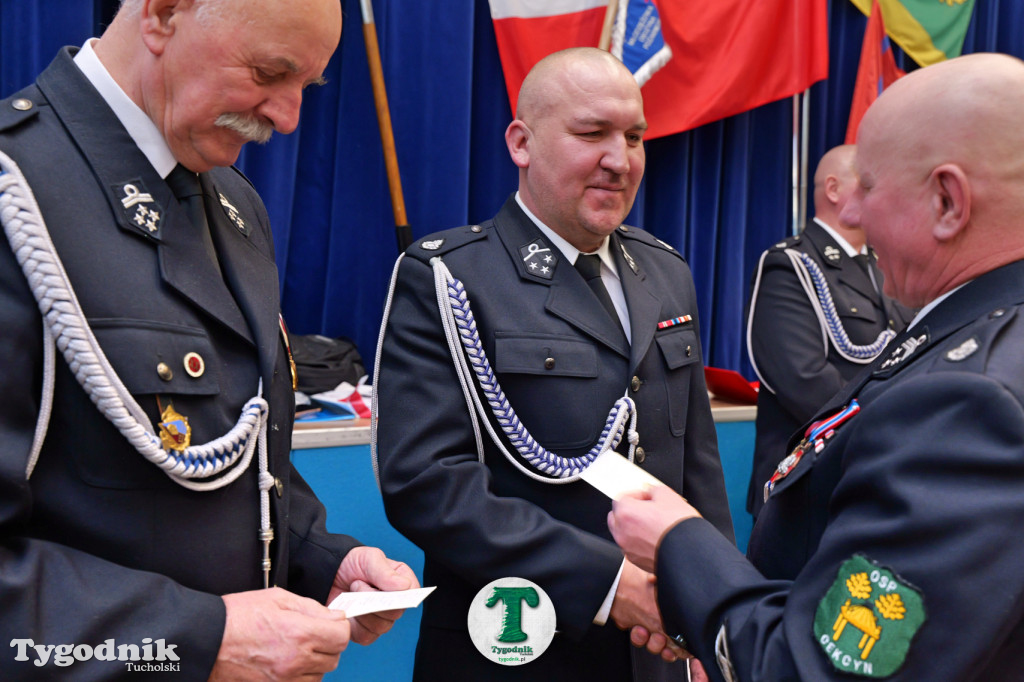 OSP Cekcyn: wybory zarządu, wyróżnienia dla druhów!