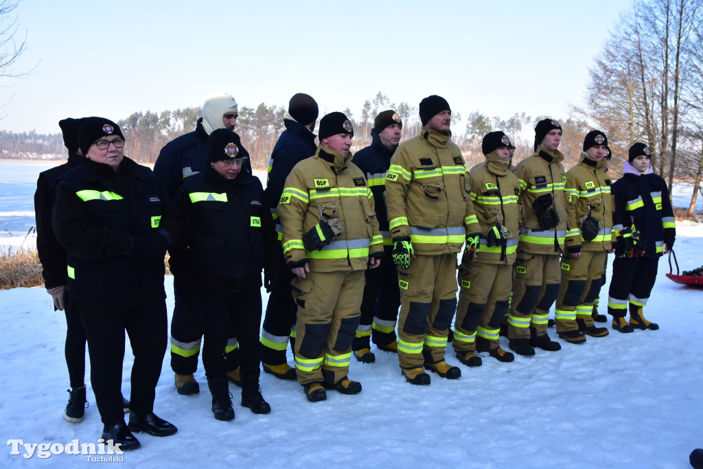 Raciąż: Ćwiczyli, jak ratować ludzi na zamarzniętych akwenach