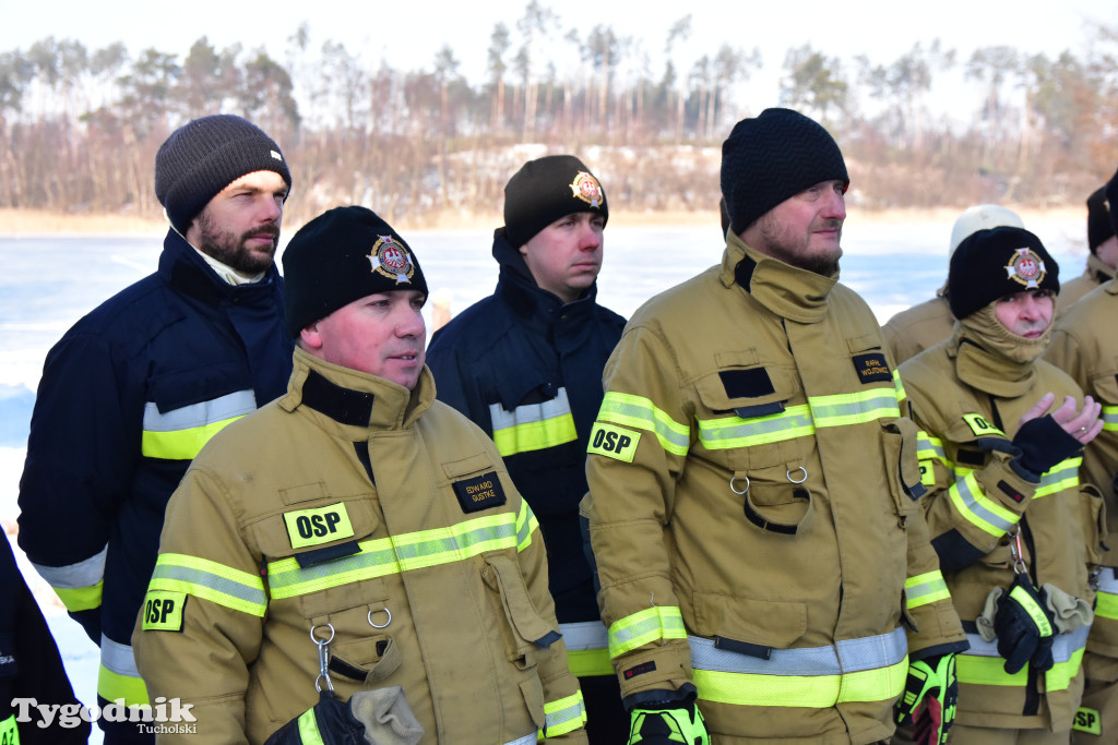 Raciąż: Ćwiczyli, jak ratować ludzi na zamarzniętych akwenach
