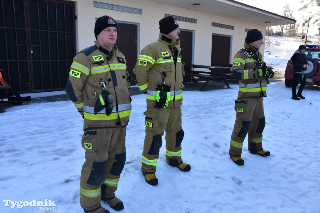 Raciąż: Ćwiczyli, jak ratować ludzi na zamarzniętych akwenach