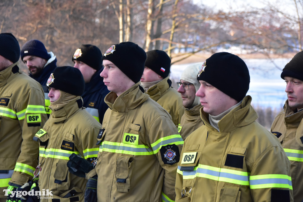Raciąż: Ćwiczyli, jak ratować ludzi na zamarzniętych akwenach