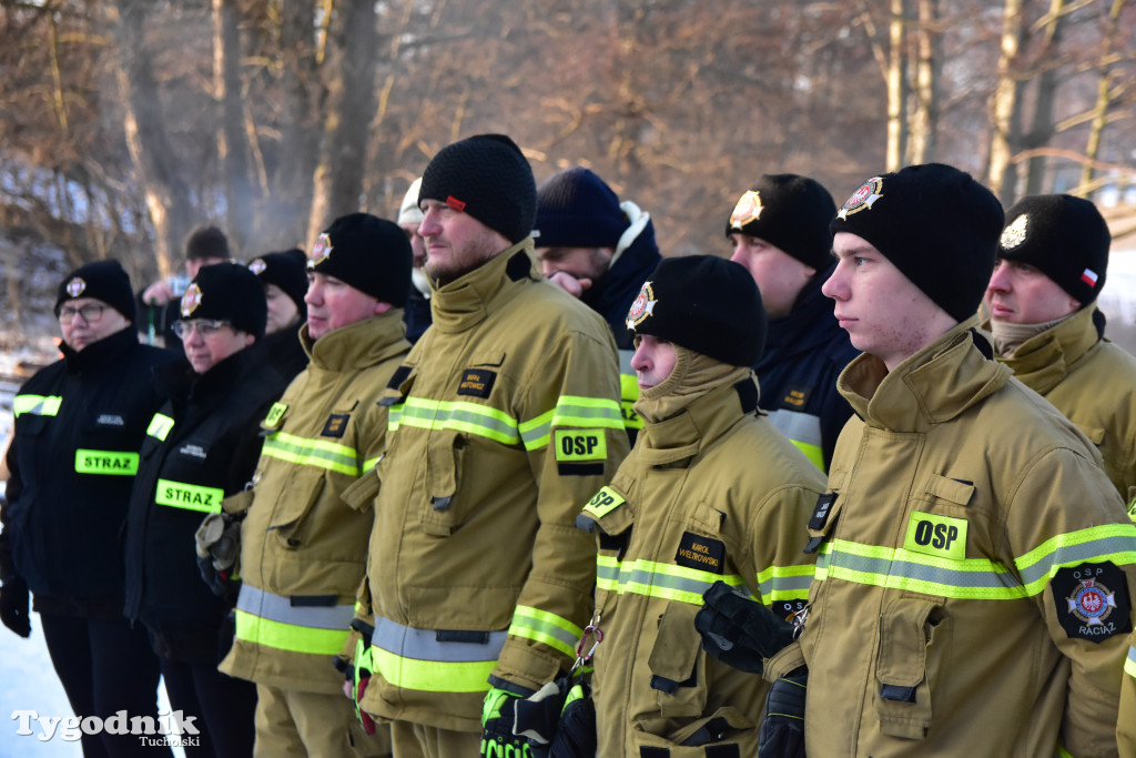 Raciąż: Ćwiczyli, jak ratować ludzi na zamarzniętych akwenach