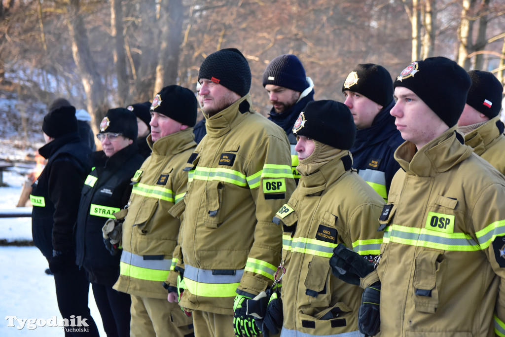 Raciąż: Ćwiczyli, jak ratować ludzi na zamarzniętych akwenach