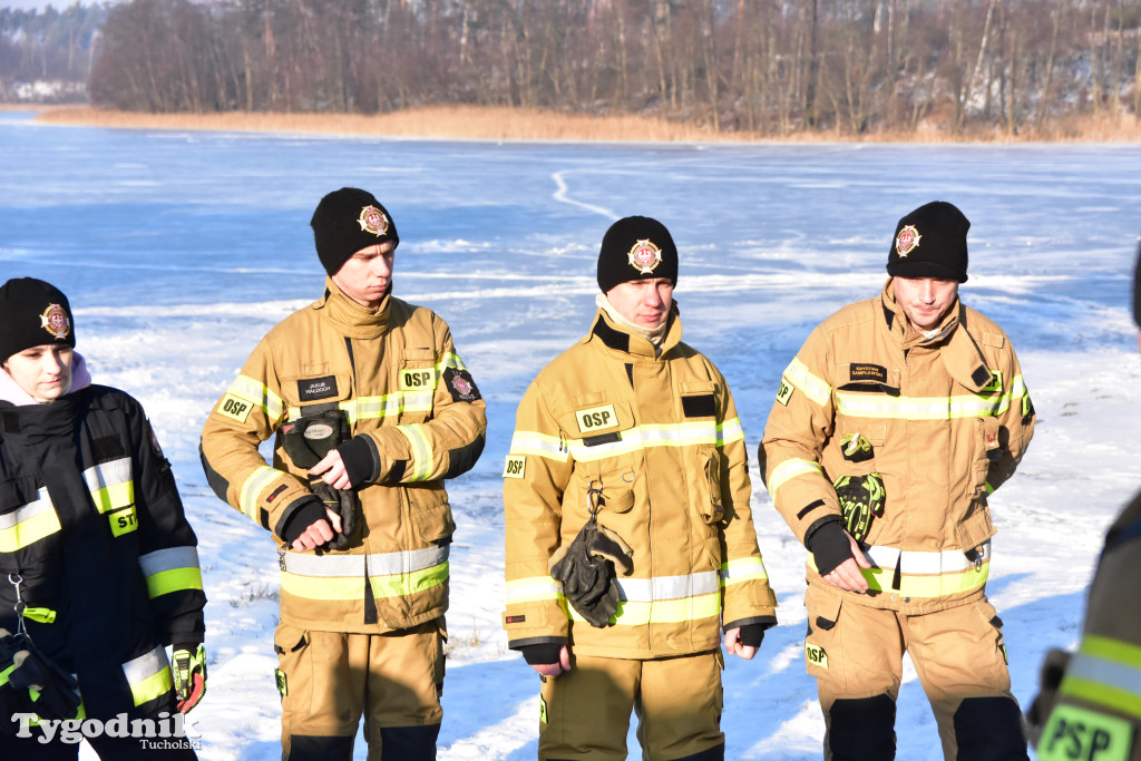 Raciąż: Ćwiczyli, jak ratować ludzi na zamarzniętych akwenach