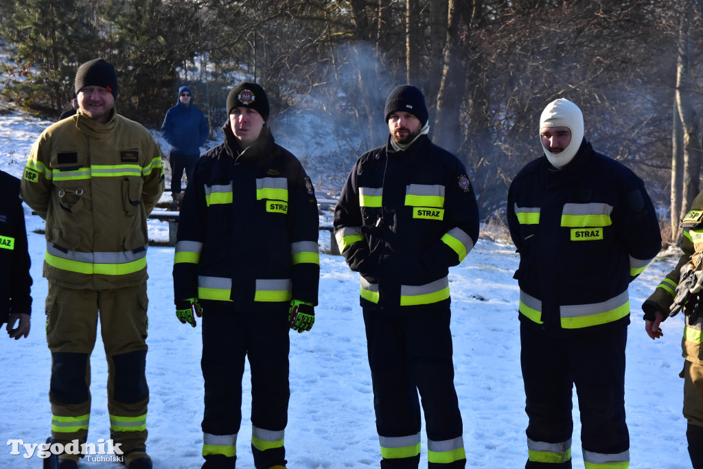 Raciąż: Ćwiczyli, jak ratować ludzi na zamarzniętych akwenach