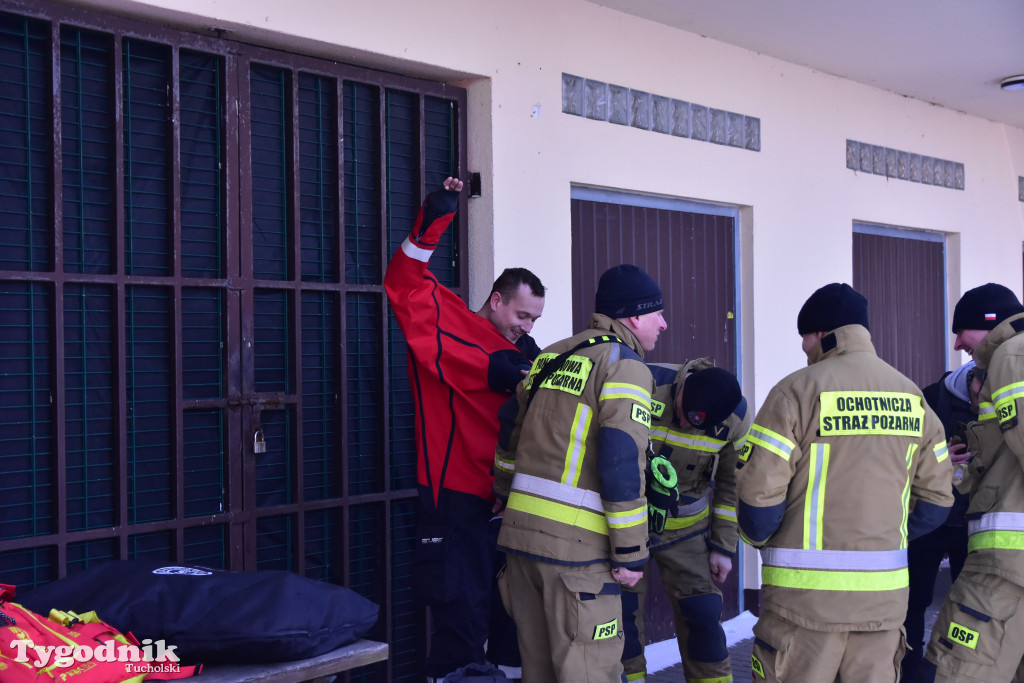 Raciąż: Ćwiczyli, jak ratować ludzi na zamarzniętych akwenach