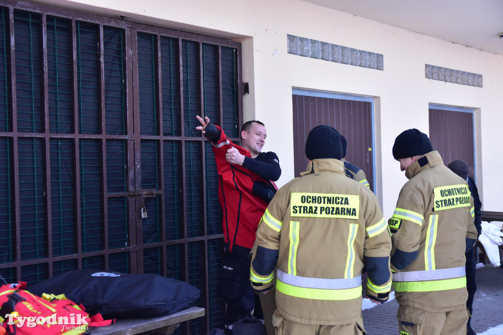 Raciąż: Ćwiczyli, jak ratować ludzi na zamarzniętych akwenach