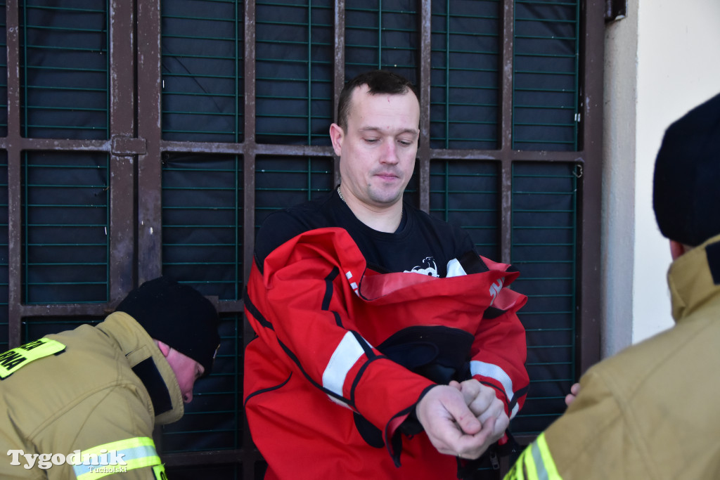 Raciąż: Ćwiczyli, jak ratować ludzi na zamarzniętych akwenach