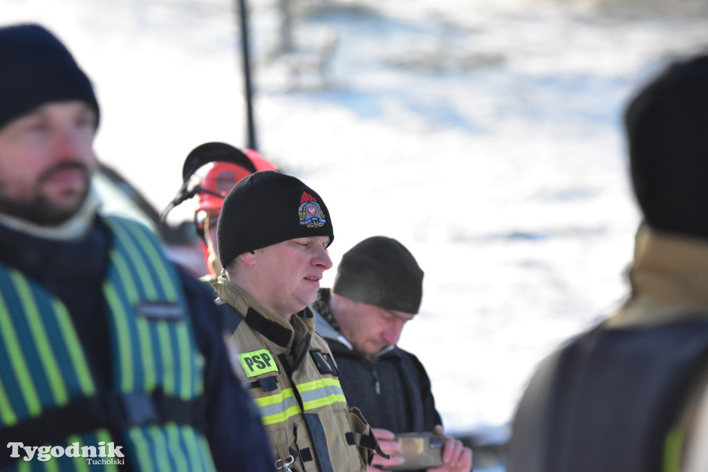 Raciąż: Ćwiczyli, jak ratować ludzi na zamarzniętych akwenach