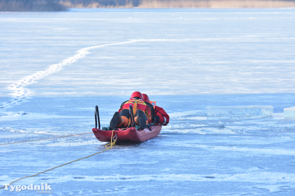 Raciąż: Ćwiczyli, jak ratować ludzi na zamarzniętych akwenach