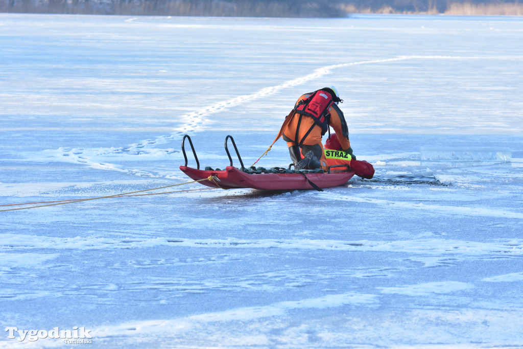 Raciąż: Ćwiczyli, jak ratować ludzi na zamarzniętych akwenach