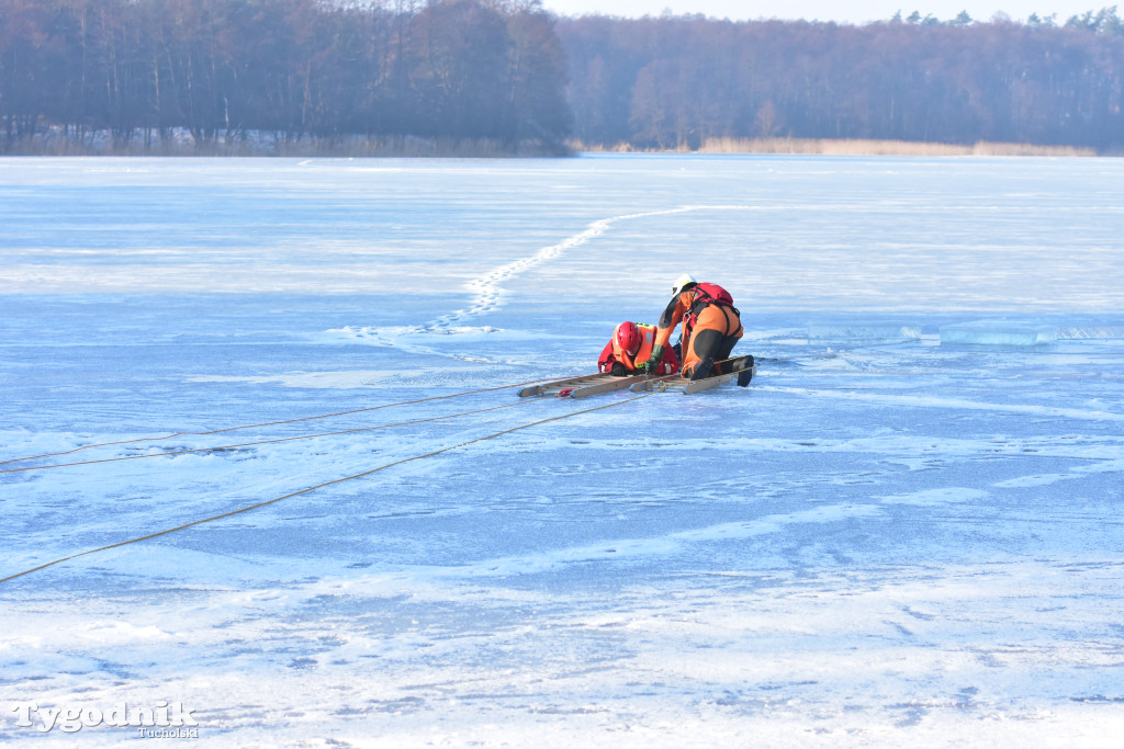 Raciąż: Ćwiczyli, jak ratować ludzi na zamarzniętych akwenach
