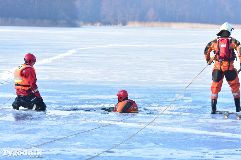 Raciąż: Ćwiczyli, jak ratować ludzi na zamarzniętych akwenach