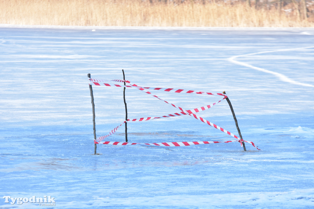 Raciąż: Ćwiczyli, jak ratować ludzi na zamarzniętych akwenach