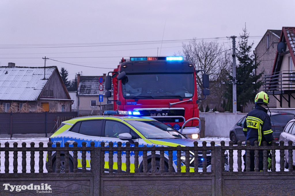 Niepokojące zgłoszenie z Bysławia (24 stycznia)