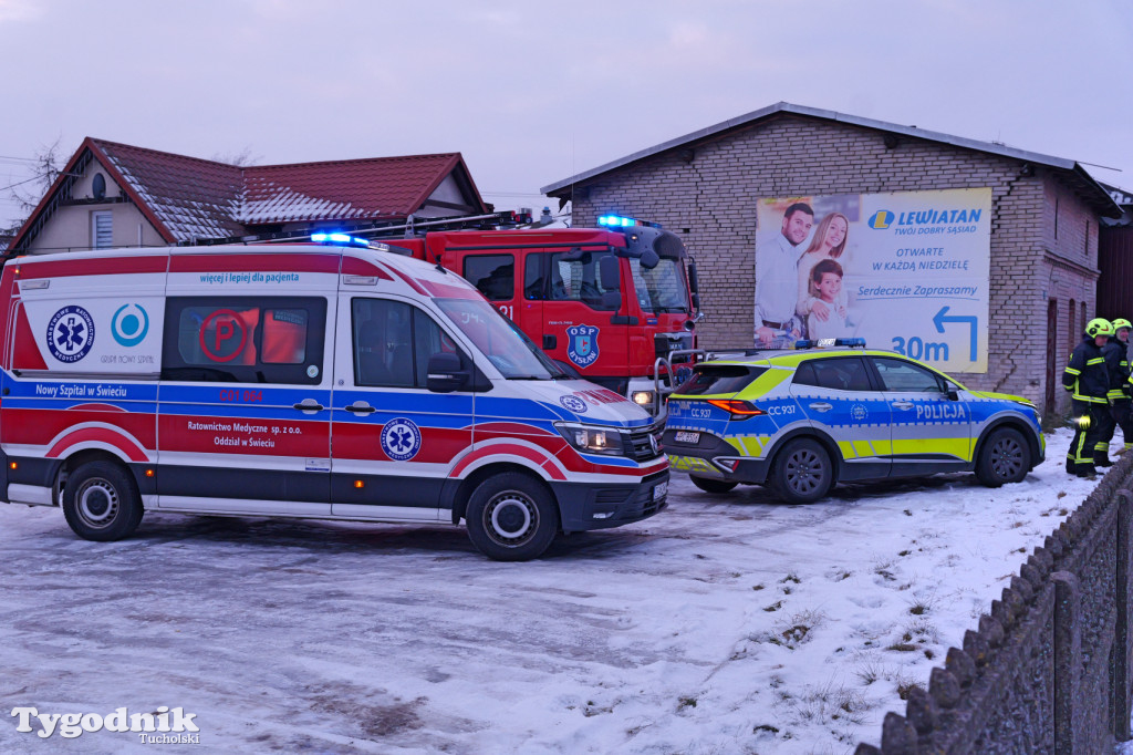 Niepokojące zgłoszenie z Bysławia (24 stycznia)