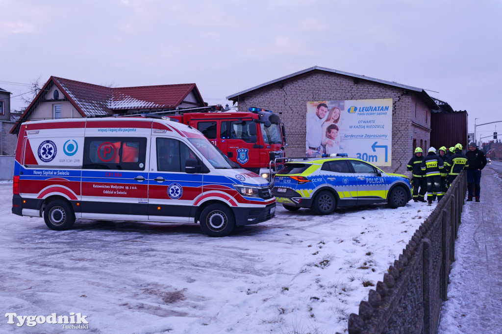 Niepokojące zgłoszenie z Bysławia (24 stycznia)