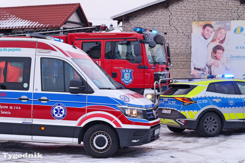 Niepokojące zgłoszenie z Bysławia (24 stycznia)